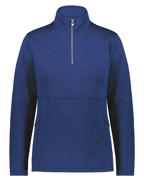 Holloway 223740 Ladies Alpine Sweater Fleece 1/4 Zip Pullover at GotApparel