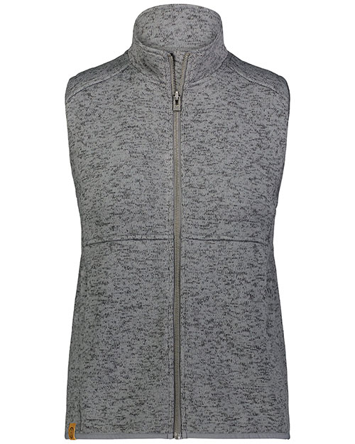 Holloway 223742 Ladies Alpine Sweater Fleece Vest at GotApparel