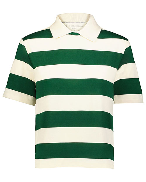 Holloway 226302 Ladies Prep Street Rugby Crop at GotApparel