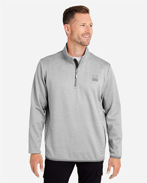 HUK H130098 Men's Coldfront+ Quarter-Zip Pullover at GotApparel