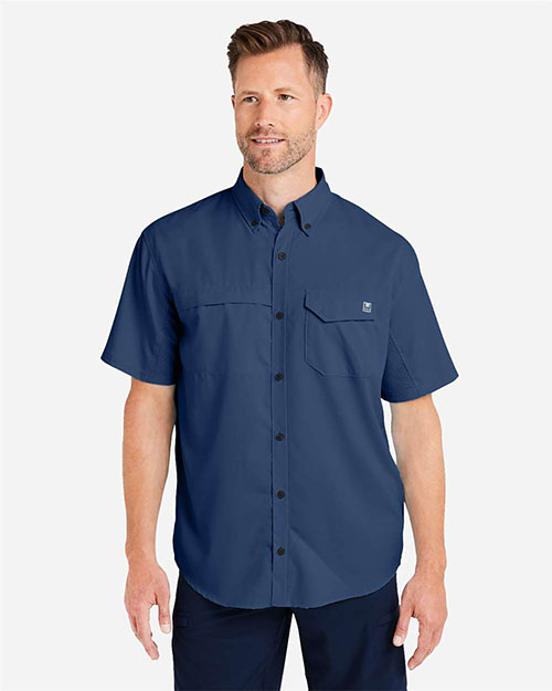 HUK H150171 Men's Tide Point Short Sleeve Shirt at GotApparel