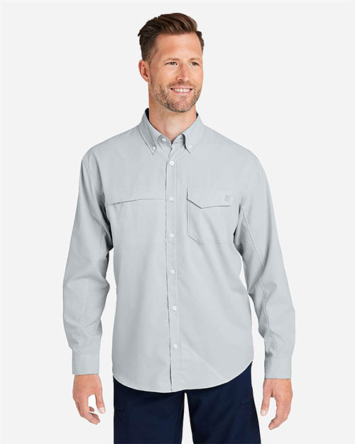 HUK H150172 Men's Tide Point Pocket Fishing Shirt at GotApparel