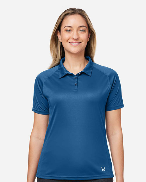 HUK H612L03 Women’s LoPro Solid Performance Polo at GotApparel
