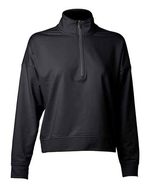 Independent Trading Co. EXP15WPQ Women's Perform Quarter-Zip Pullover at GotApparel