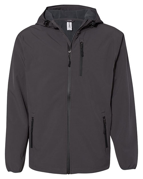 Independent Trading Co. EXP35SSZ Men Poly-Tech Soft Shell Jacket at GotApparel