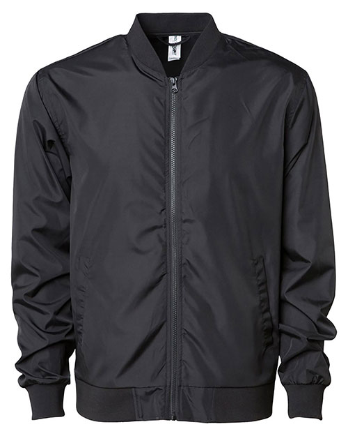 Independent Trading Co. EXP52BMR Men Lightweight Bomber Jacket at GotApparel