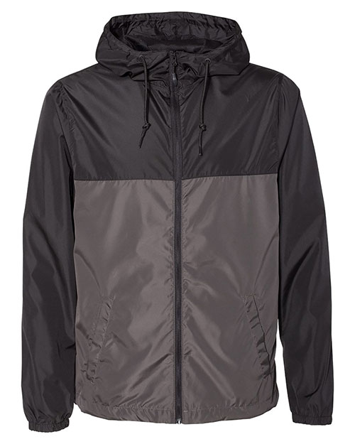 Independent Trading Co. EXP54LWZ Men Lightweight Windbreaker Full-Zip Jacket at GotApparel