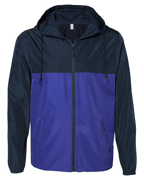 Independent Trading Co. EXP54LWZ Men Lightweight Windbreaker Full-Zip Jacket at GotApparel