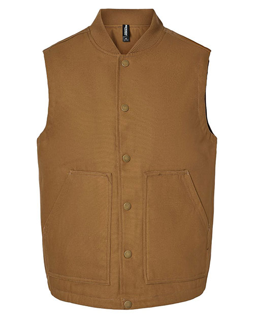 Independent Trading Co. EXP560V Men Insulated Canvas Workwear Vest at GotApparel