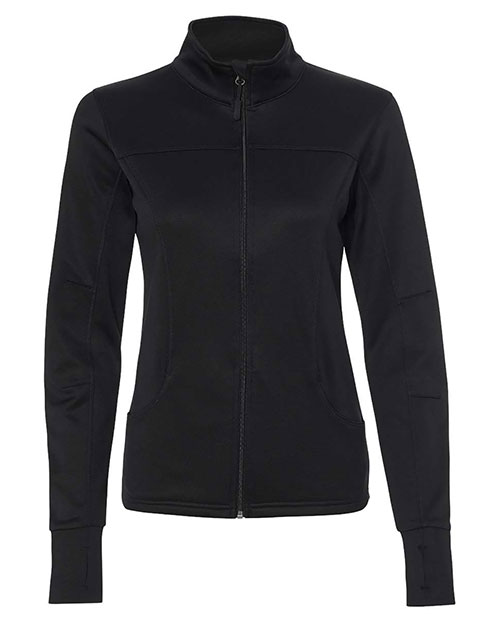 Independent Trading Co. EXP60PAZ Women 's Poly-Tech Full-Zip Track Jacket at GotApparel