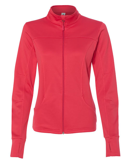 Independent Trading Co. EXP60PAZ Women 's Poly-Tech Full-Zip Track Jacket at GotApparel