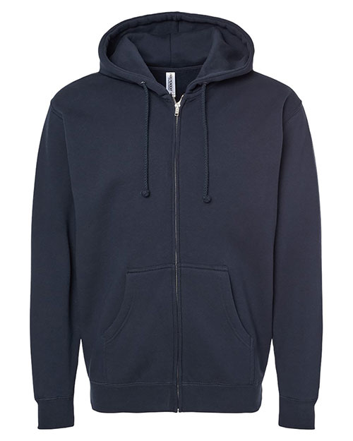 Independent Trading Co. IND4000Z Men Heavyweight Full-Zip Hooded Sweatshirt at GotApparel