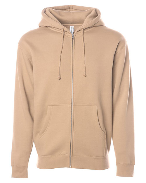 Independent Trading Co. IND4000Z Men Heavyweight Full-Zip Hooded Sweatshirt at GotApparel