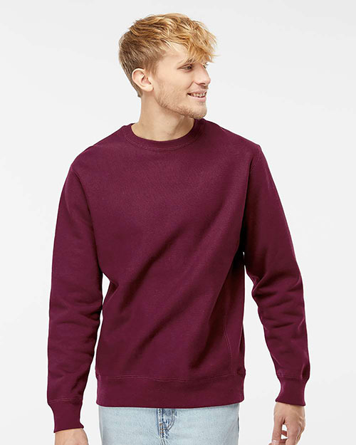 Independent Trading Co. IND5000C Men Legend - Premium Heavyweight Cross-Grain Crewneck Sweatshirt at GotApparel