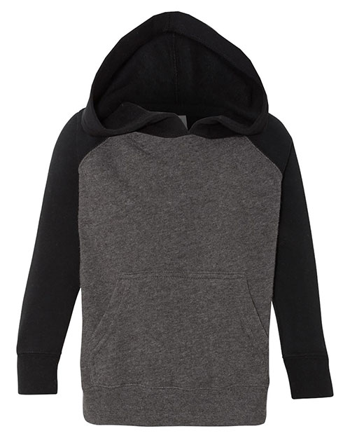 Independent Trading Co. PRM10TSB Toddler Special Blend Raglan Hooded Sweatshirt at GotApparel