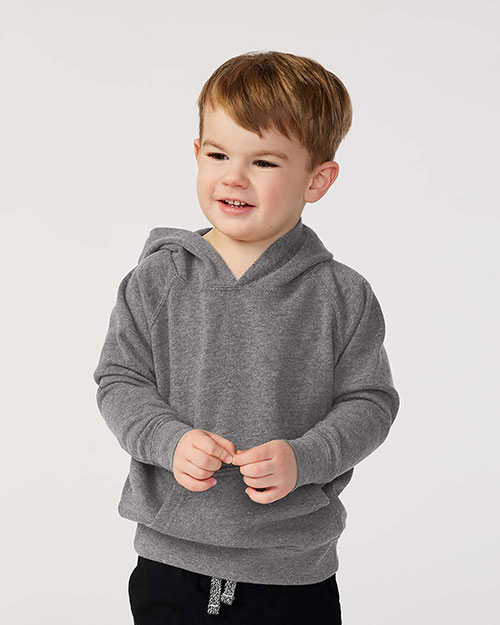 Independent Trading Co. PRM10TSB Toddler Special Blend Raglan Hooded Sweatshirt at GotApparel