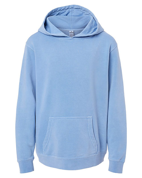 Independent Trading Co. PRM1500Y Boys Youth Midweight Pigment-Dyed Hooded Sweatshirt at GotApparel