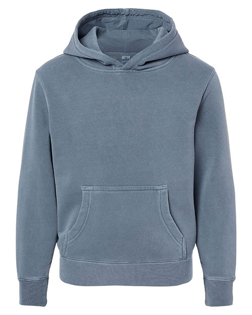 Independent Trading Co. PRM1500Y Boys Youth Midweight Pigment-Dyed Hooded Sweatshirt at GotApparel