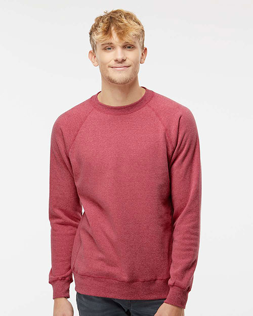Independent Trading Co. PRM30SBC Men Special Blend Raglan Sweatshirt at GotApparel