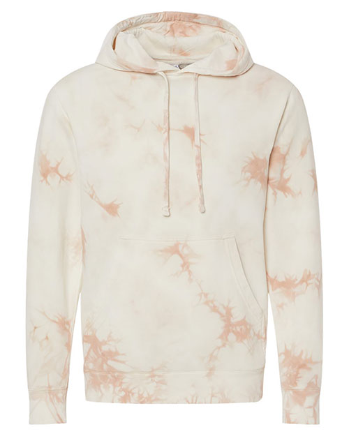 Independent Trading Co. PRM4500TD Men Midweight Tie-Dyed Hooded Sweatshirt at GotApparel