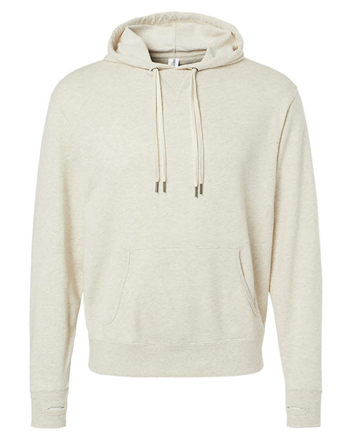 Independent Trading Co. PRM90HT Men Midweight French Terry Hooded Sweatshirt at GotApparel