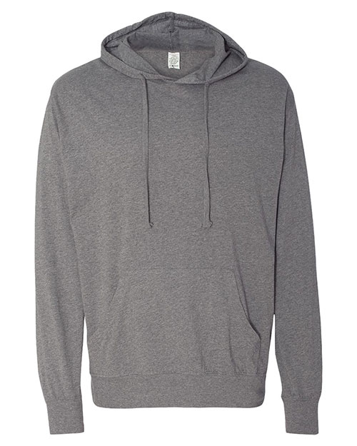 Independent Trading Co. SS150J Men Lightweight Hooded Pullover T-Shirt at GotApparel