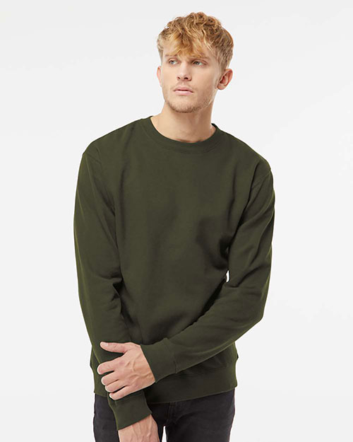 Independent Trading Co. SS3000 Men Midweight Crewneck Sweatshirt at GotApparel