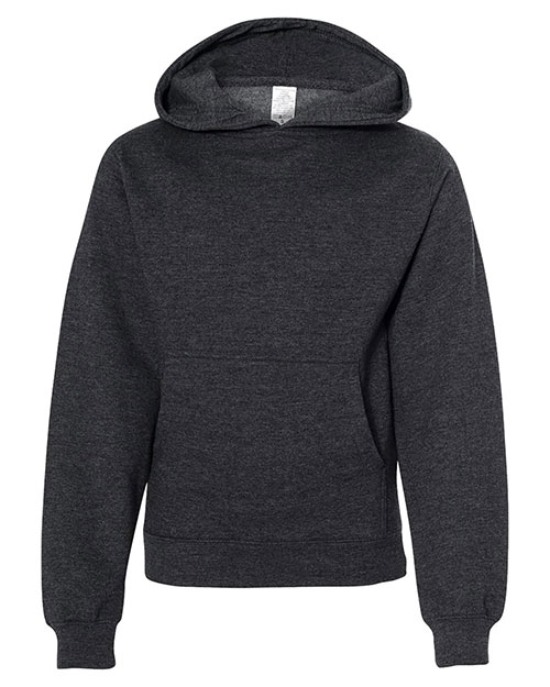 Independent Trading Co. SS4001Y Boys Youth Midweight Hooded Sweatshirt at GotApparel