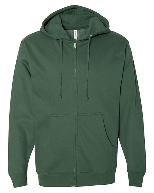 Independent Trading Co. SS4500Z Men Midweight Full-Zip Hooded Sweatshirt at GotApparel