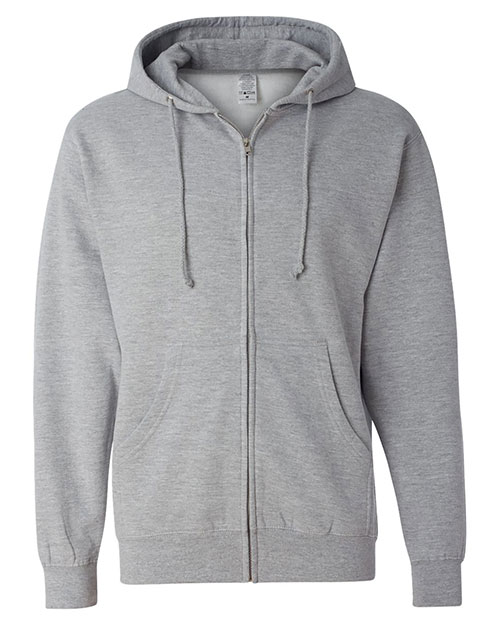 Independent Trading Co. SS4500Z Men Midweight Full-Zip Hooded Sweatshirt at GotApparel