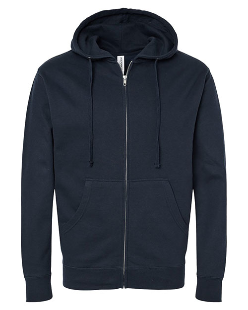 Independent Trading Co. SS4500Z Men Midweight Full-Zip Hooded Sweatshirt at GotApparel