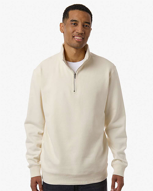 Independent Trading Co. SS4600QZ Unisex Midweight Quarter-Zip Pullover at GotApparel