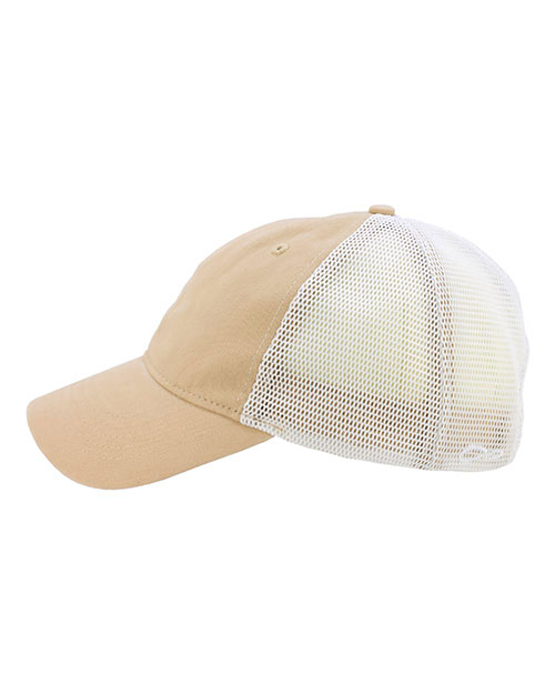 Infinity Her ANNIE Women's Peached Twill Mesh Back Cap at GotApparel