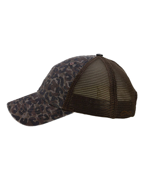 Infinity Her ANNIE Women's Peached Twill Mesh Back Cap at GotApparel