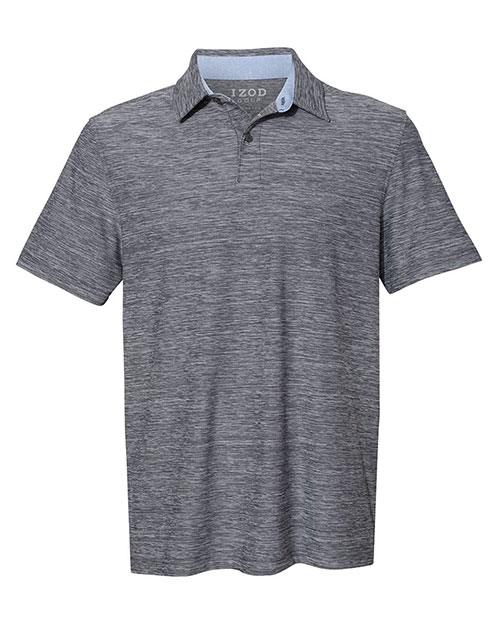 Izod 13GG002 Men Space-Dyed Polo at GotApparel