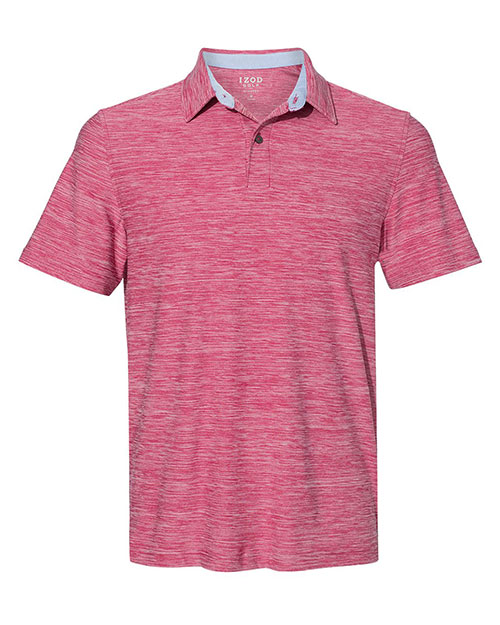 Izod 13GG002 Men Space-Dyed Polo at GotApparel