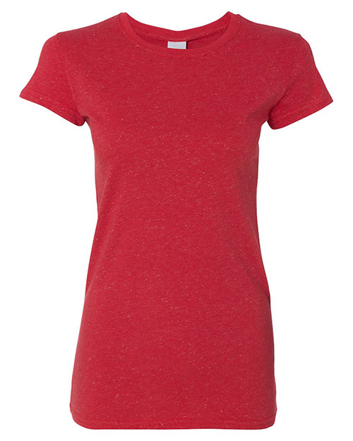 J. America 8138 Women’s Glitter T-Shirt at GotApparel