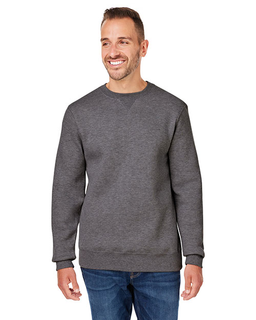 J America 8424JA Unisex Premium Fleece Sweatshirt at GotApparel