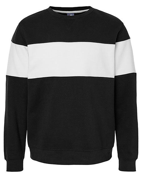J America 8646JA Unisex Varisity Fleece Crew at GotApparel
