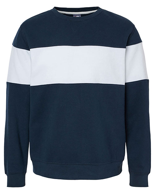 J America 8646JA Unisex Varisity Fleece Crew at GotApparel