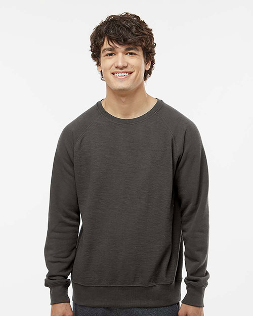 Liberty Bags 8707 Men J-America Ripple Fleece Crew at GotApparel