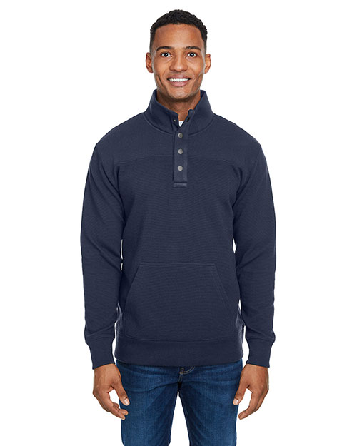 J America 8708 Men J-America Ripple Fleece Snap Pullover at GotApparel