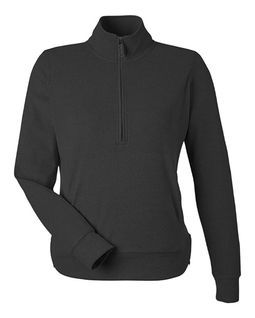 J. America 8762 Women's Element Fleece Quarter-Zip Sweatshirt at GotApparel