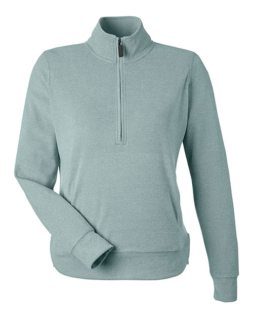 J. America 8762 Women's Element Fleece Quarter-Zip Sweatshirt at GotApparel