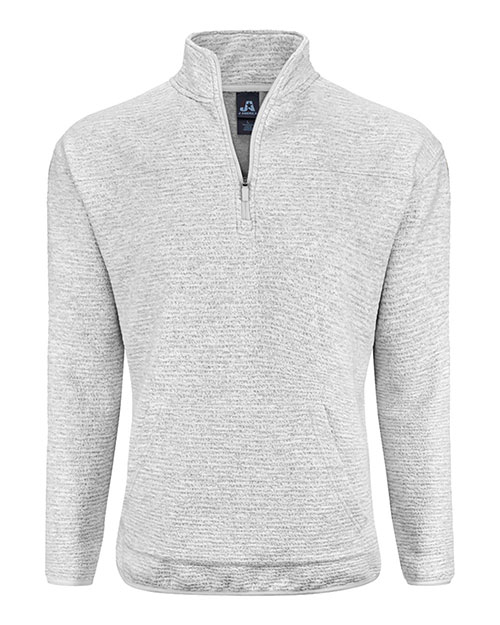 J. America 8773 Unisex Pebble Fleece Quarter-Zip Pullover at GotApparel