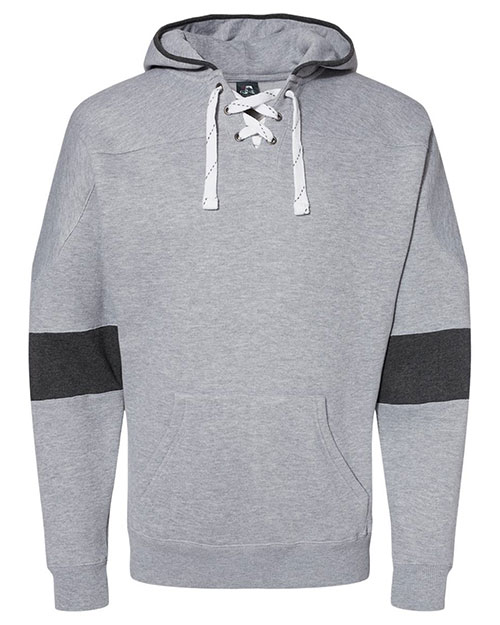 J America 8832JA Unisex Sport Lace MVP Pullover Hooded Sweatshirt at GotApparel