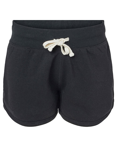 J America 8856JA  Ladies Triblend Fleece Short at GotApparel