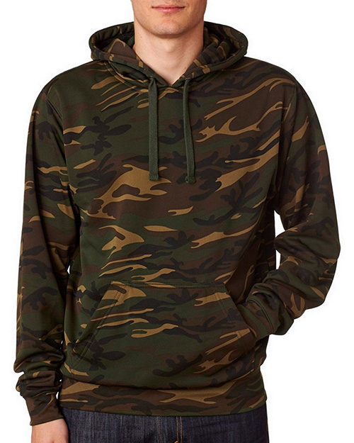 J America J8615 Adult Tailgate Poly Hooded Fleece at GotApparel