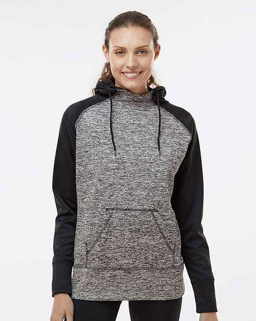 J America JA8618 Women Colorblock Cosmic Hood at GotApparel