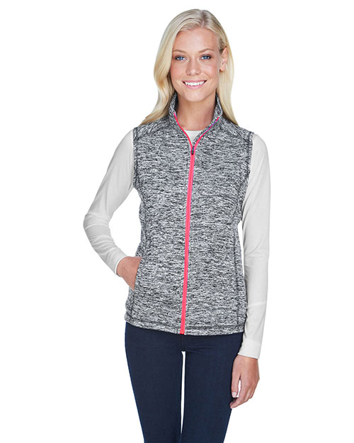 J America JA8625 Women 7.0 oz Lasic Cosmic Fleece Vest at GotApparel